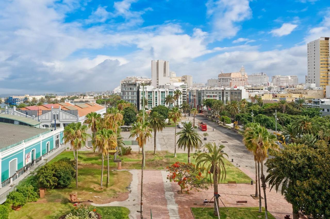 Estudio Con Terraza Vista Mar Las Palmas de Gran Canaria Bagian luar foto