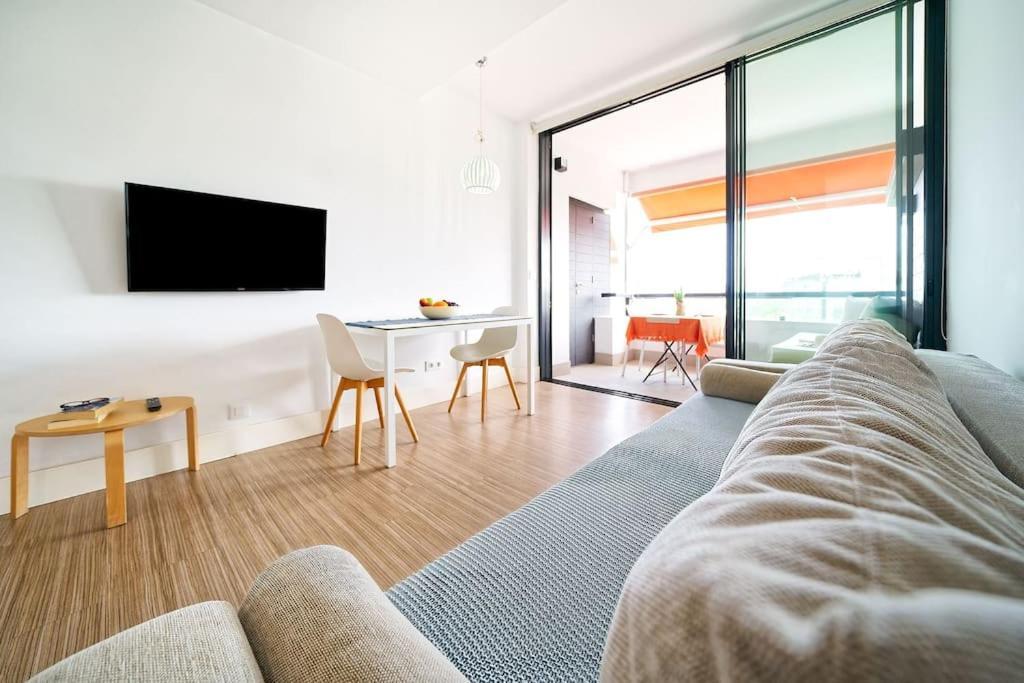 Estudio Con Terraza Vista Mar Las Palmas de Gran Canaria Bagian luar foto